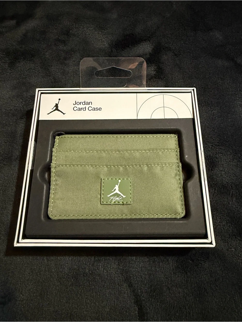 Jordan Olive Green Card Case 🏀